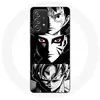 Coque pour Samsung Galaxy A52 Sangoku Naruto Luffy one piece Dragon Ba...
