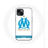 Coque pour Iphone 14 Plus Olympique de Marseille Logo Fond Blanc Mania...
