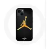 Coque pour Iphone 14 Air michael jordan logo jaune Maniacase