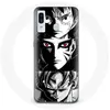 Coque pour Samsung Galaxy A40 Sangoku Naruto Luffy one piece Dragon Ba...