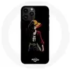 Coque pour Iphone 14 Pro Max One Piece Manga Anime Luffy Fond Noir Man...