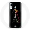 Coque pour Samsung Galaxy A20 One Piece Manga Anime Luffy Fond Noir Ma...