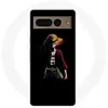Coque Google Pixel 7 Pro one piece manga anime luffy fond noir