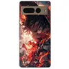 Coque Google Pixel 7 Pro One piece Luffy énervé art manga anime