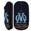 Souris noir sans fil Maniacase, OM logo bleue et dorée stade