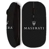 Souris noir sans fil Maniacase, masertati blanche fond carbonne