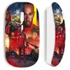 Souris sans fil - maniacase - Lewis Hamilton - blanche - USB - optique