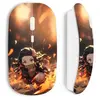 MANIACASE Souris blanc sans Fil Demon Slayer Nezuko 3D art anime Manga