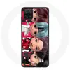 Coque pour Samsung Galaxy A12 BTS TinyTAN Animation Affiche RM Jin Sug...