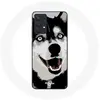 Coque pour Samsung Galaxy A13 4G / A13 4G Lite Husky de Sibérie Yeux B...
