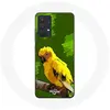 Coque pour Samsung Galaxy A13 4G / A13 4G Lite Oiseaux de Perruches ja...