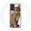 Coque pour Samsung Galaxy A13 4G / A13 4G Lite Siamois Race de chats M...