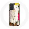 Coque pour Samsung Galaxy A13 4G / A13 4G Lite Turc de Van Chat Blanc ...