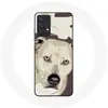 Coque pour Samsung Galaxy A13 4G / A13 4G Lite Chien de Pitbull Blanc ...