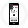 Coque pour Samsung Galaxy A13 4G / A13 4G Lite Billet d'avion New York...