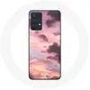 Coque pour Samsung Galaxy A13 4G / A13 4G Lite Fond de coucher de sole...