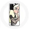 Coque pour Samsung Galaxy A13 4G / A13 4G Lite Alice Princesse tatouée...
