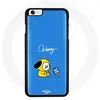Coque pour Iphone SE Bangtan BTS BT21 Chimmy Jimin Fond Bleu Maniacase