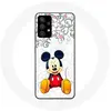 Coque pour Samsung Galaxy A13 4G / A13 4G Lite Mickey Mouse Fleurs Coe...