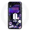 Coque pour Iphone X Bangtan Sonyeondan BTS Logo Army Bomb Lightstick M...