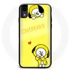 Coque pour Iphone XR BTS Bangtan BT21 Chimmy Jimin Fond Jaune Maniacas...