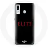 Coque pour Samsung Galaxy A20e Elite Saison 5 Logo Rouge Fond Noir Man...