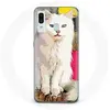 Coque pour Samsung Galaxy A20e Turc de Van Chat Blanc aux yeux bleu et...