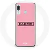 Coque pour Samsung Galaxy A20e Blackpink Groupe de K-pop Logo Fond Ros...
