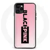 Coque pour Iphone 11 Pro Max Blackpink Groupe de K-pop Logo Noir Rose ...
