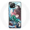 Coque pour Xiaomi Mi 11 Lite Tanjiro et Nezuko Demon Slayer Kimetsu no...