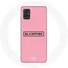 Coque pour Samsung Galaxy A51 4G Blackpink Groupe de K-pop Logo Fond R...