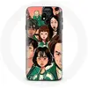 Coque pour Samsung Galaxy S5 Squid Game Affiche personnages Fanart Man...