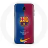 Coque pour Samsung Galaxy S5 FC Barcelone Logo Équipe de football Mani...