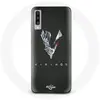Coque pour Samsung Galaxy A70 Vikings Série Saison 6 logo V Epée Gris ...