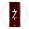 Coque pour Samsung Galaxy S8 Plus Ozark Saison 4 Logo Z Blanc Fond Rou...
