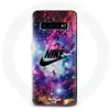 Coque pour Samsung Galaxy s10 edge Nike Logo Espace Coloré Maniacase