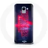 Coque pour Samsung Galaxy A6 2018 Stranger Things Logo Transparent Sai...