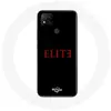 Coque pour Xiaomi Redmi 9C Elite Saison 5 Logo Rouge Fond Noir Maniaca...
