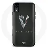 Coque pour Iphone XS Max Vikings Série Saison 6 logo V Epée Gris Fond ...