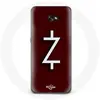Coque pour Samsung Galaxy A5 Ozark Saison 4 Logo Z Blanc Fond Rouge Ma...