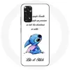 MANIACASE Coque - Xiaomi - Redmi Note 11S - Lilo et Stitch - Souple - Blanc