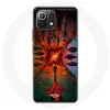 Coque pour Xiaomi Mi 11 Lite Stranger Things Saison 4 Affiche Equipage...