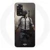 Coque pour Xiaomi Redmi Note 11 4G PUBG Série de jeux vidéo Maniacase