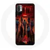 Coque pour Xiaomi Redmi Note 10 5G Stranger Things Affiche Equipages F...