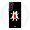 Coque pour Samsung Galaxy S21 FE Hunter x Hunter Manga Logo Noir Mania...