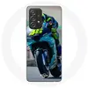 Coque pour Samsung Galaxy A52 Valentino Rossi Pilote de vitesse Maniac...