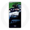 Coque pour Samsung Galaxy Note 9 Formule 1 Pierre Gasly Pilote F1 Blan...