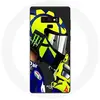 Coque pour Samsung Galaxy Note 9 Valentino Rossi Pilote de vitesse cha...