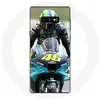 Coque pour Samsung Galaxy Note 9 Valentino Rossi Pilote de course moto...