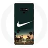 Coque pour Samsung Galaxy Note 9 Nike logo palmier miami Maniacase